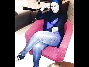 Arabisk-tyrkisk hijab-søde bliver fræk med liderlig japansk mor og drastisk BDSM-action