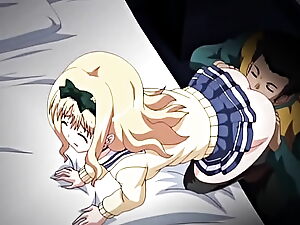 Anime-studenten genieten van wellustige ontmoetingen, wat leidt tot gepassioneerde seks in strakke, bevredigende posities.